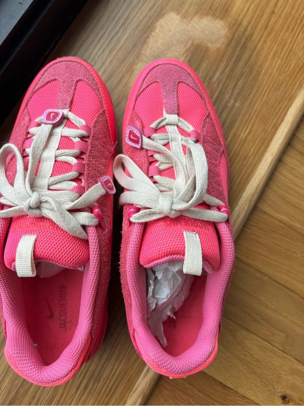 Hot Pink Jacquemus x Nike Women's Athletic Sneakers